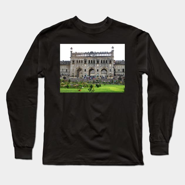 Bara Imambara Long Sleeve T-Shirt by AlexaZari